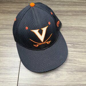 University of Virginia Cavaliers Men's Snapback Hat Navy Fair Condition
